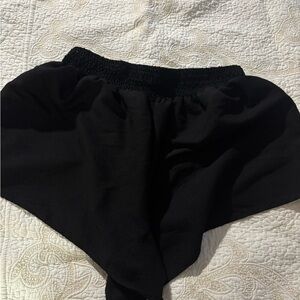 SHEIN Women's High Waist Black Shorts